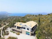 Drapanos Villa zum Verkauf in Drapanos mit atemberaubendem Meerblick Haus kaufen